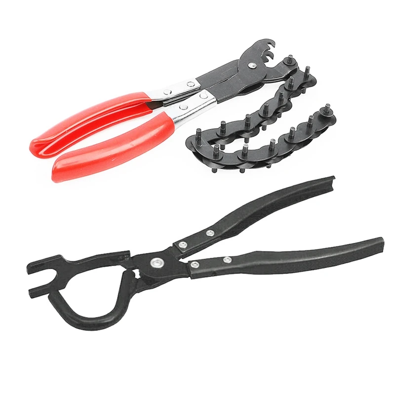 

38350 Exhaust Hanger Removal Pliers Universal Exhaust Tail Pipe Steel Copper Tubing Cutter Cutting Chain Pliers
