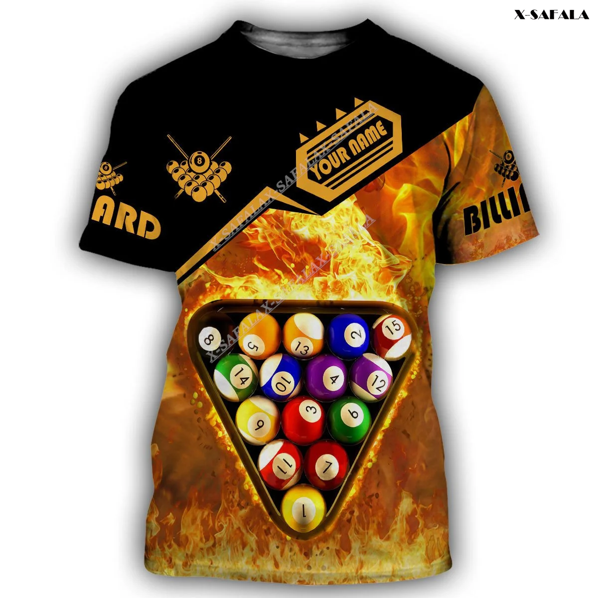 

Футболка Мужская/женская с круглым вырезом и 3D-принтом