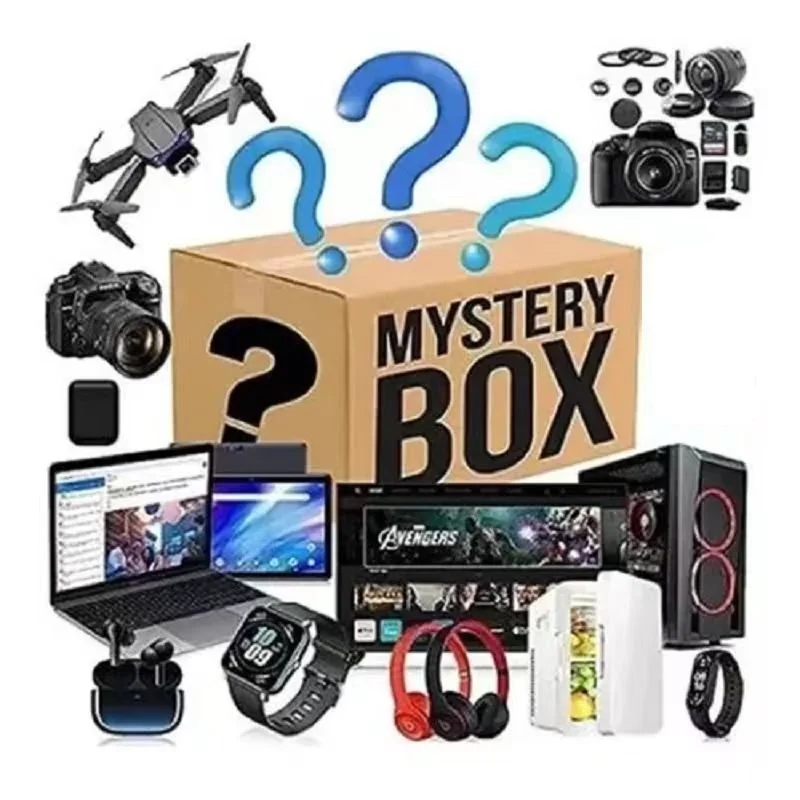 

2023 Christmas Party Lucky caixa 1Pcs Mystery Box Blind Box new 100% 1Pcs Amazing Surprise Electronics Gift Novelty Random Item