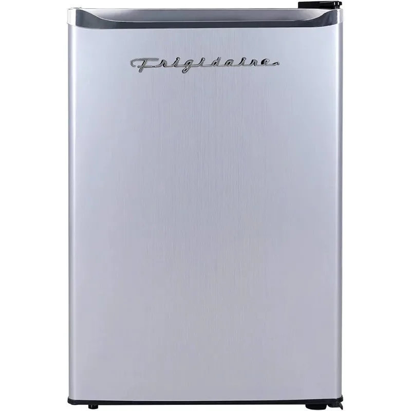 

Frigidaire EFR285B 2.5-Cu. ft. 65-Watt Compact Retro Platinum Stainless Steel Refrigerator, Silver