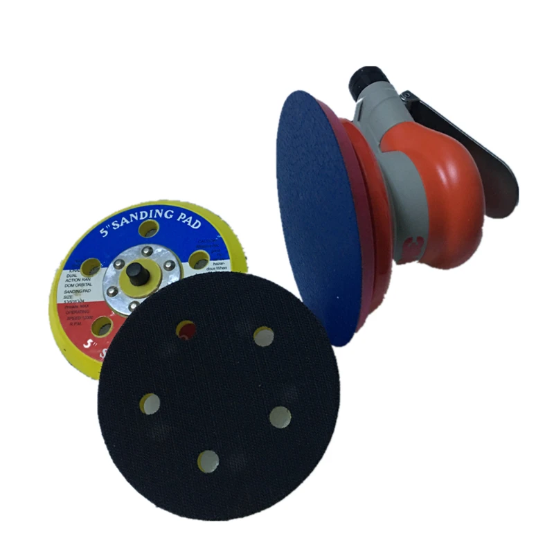 Orbital Sander with 3M Type Body Pneumatic Power Tool Polisher Air Dual Action Palm Sander NON VACUUM Buffing