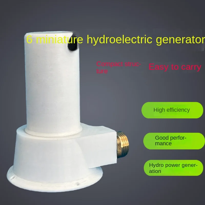 

Miniature Field Hydraulic Generator Turbine Hydraulic Generator Household Small Portable Impact Permanent Magnet Brushless