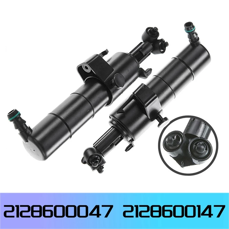 1 пара форсунок омывателя фар для Mercedes Benz W212 E200 E350 E500 E63 2128600047 2128600147