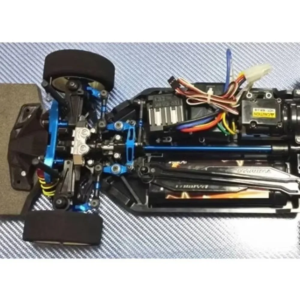 3 шт. новая рулевая тяга 1/10 красный синий алюминиевый сервопривод регулируемые