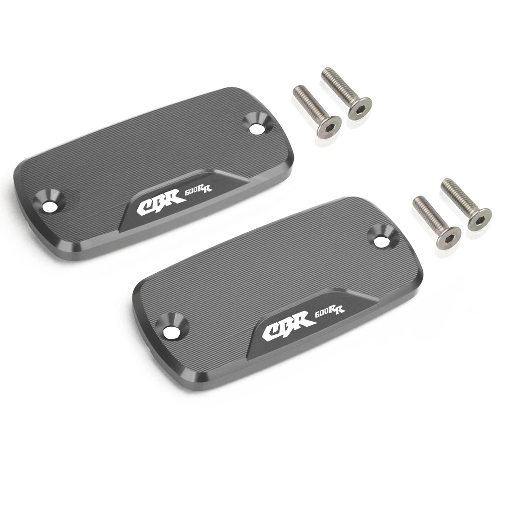 

Motorcycle Aluminum Fluid Reservoir Cap Cover Oil Fluid Cylinder FOR HONDA CBR 600 RR CBR 600RR CBR600RR 2003-2006 Accessories