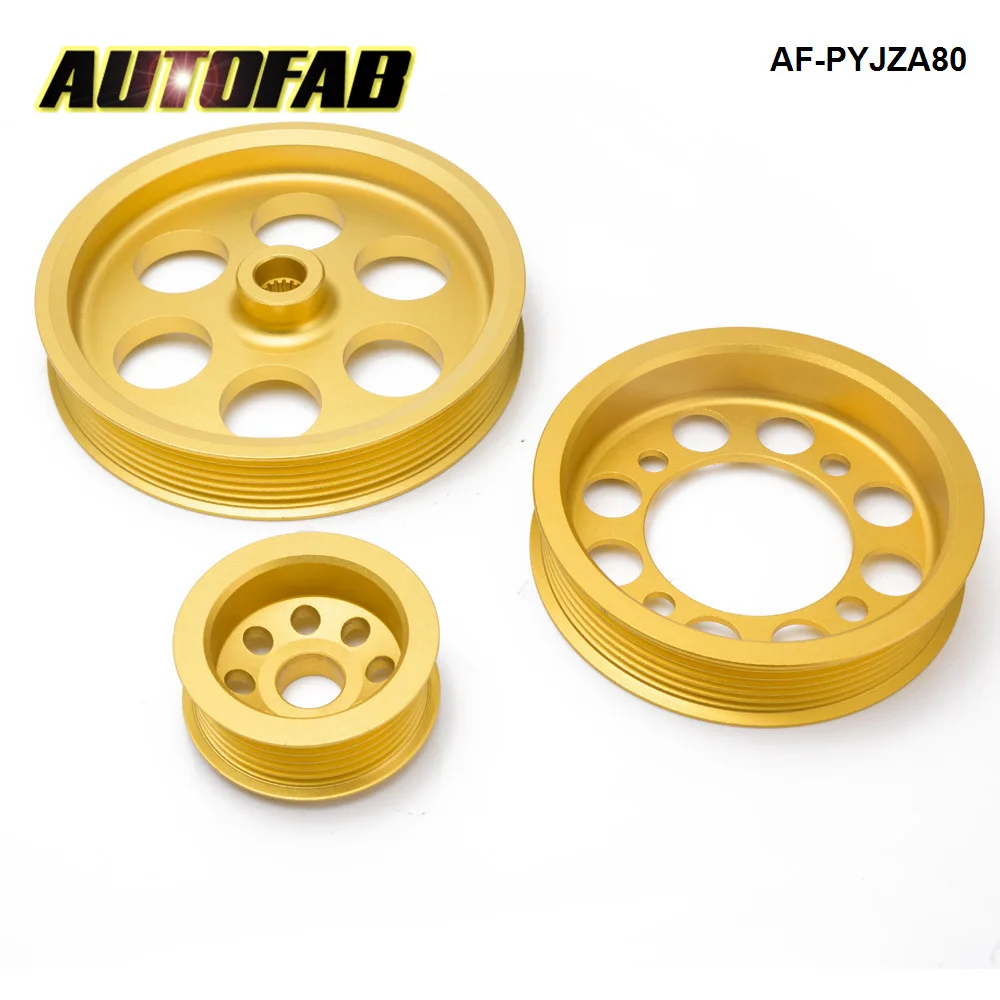AUTOFAB легкий шкив коленвала для Toyota Supra JZA80 2JZGTE 1JZGTE AF-PYJZA80