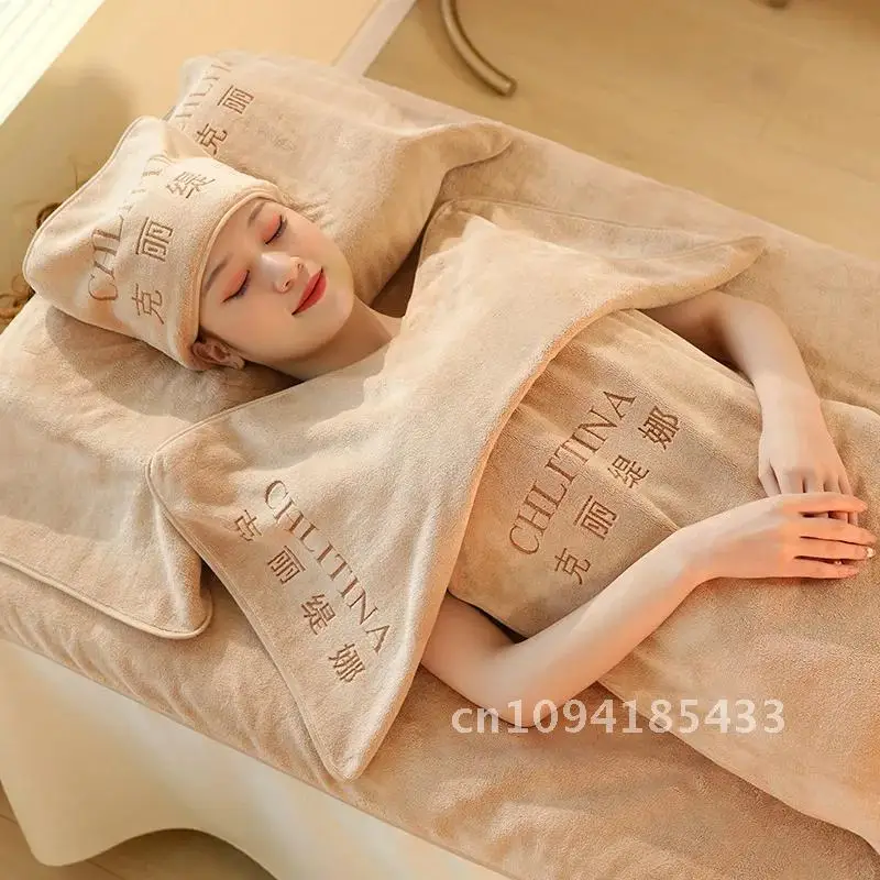 5 шт. специальные полотенца для спа утолщенные салона красоты индивидуальный