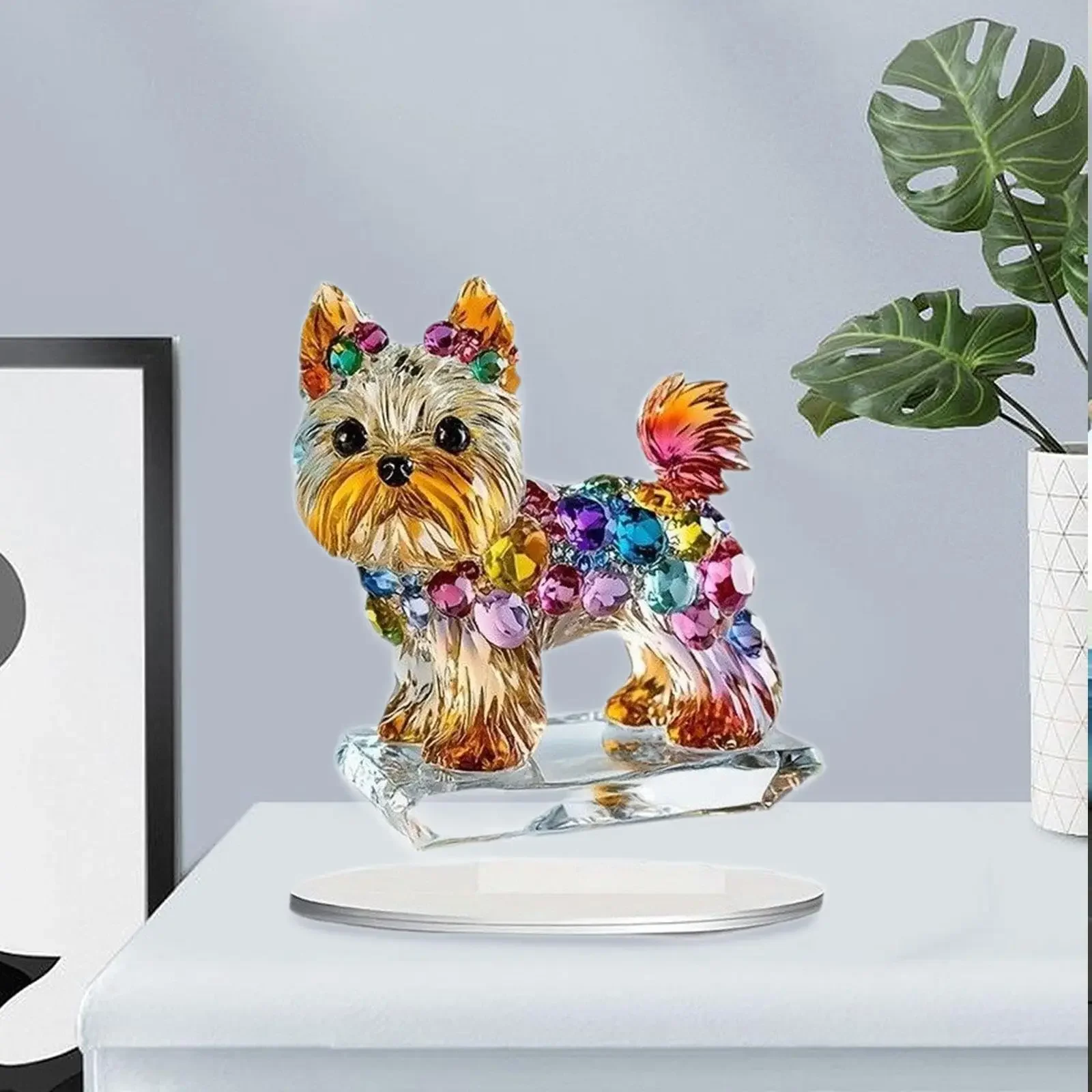 

Акриловая статуэтка собаки