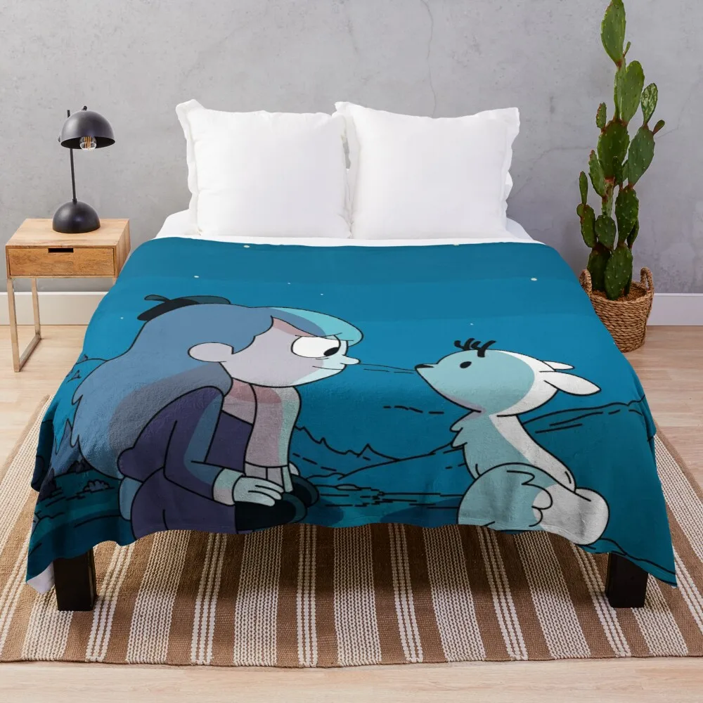 

Hilda and Twig | Hilda Throw Blanket flannel fabric thermal blanket