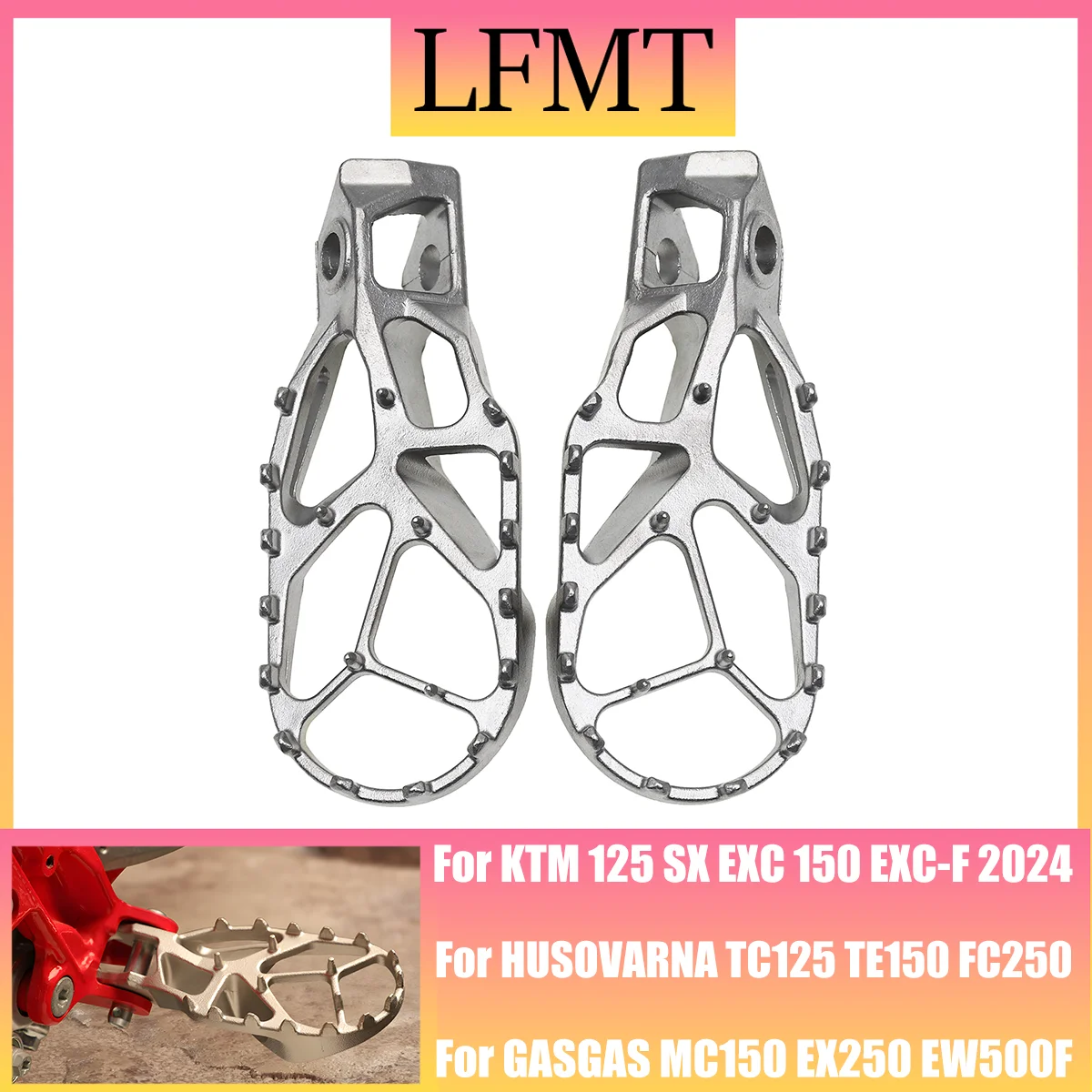 Подножки для мотоцикла подножки ног подставки педалей KTM SX EXC EXC-F SIXDAYS HUSOVARNA TC TE FC FS