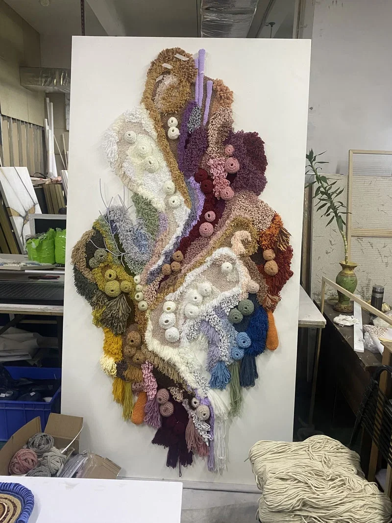 Домашний декор современное Смешанное художественное искусство коралловый риф 3D