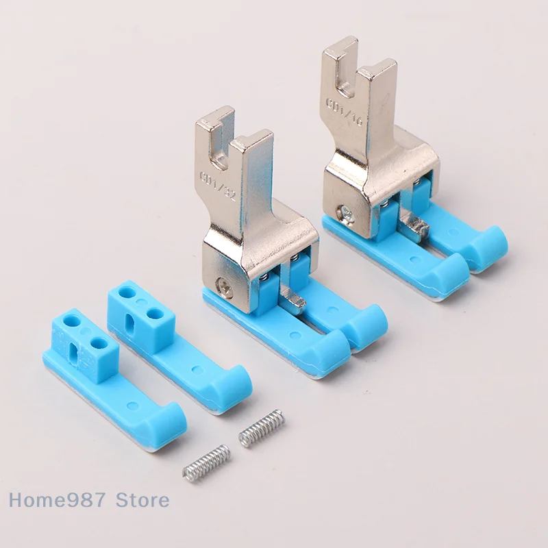 CD 1/32 дюйма 1/16 пластиковая прижимная лапка с двойной компенсацией промышленная