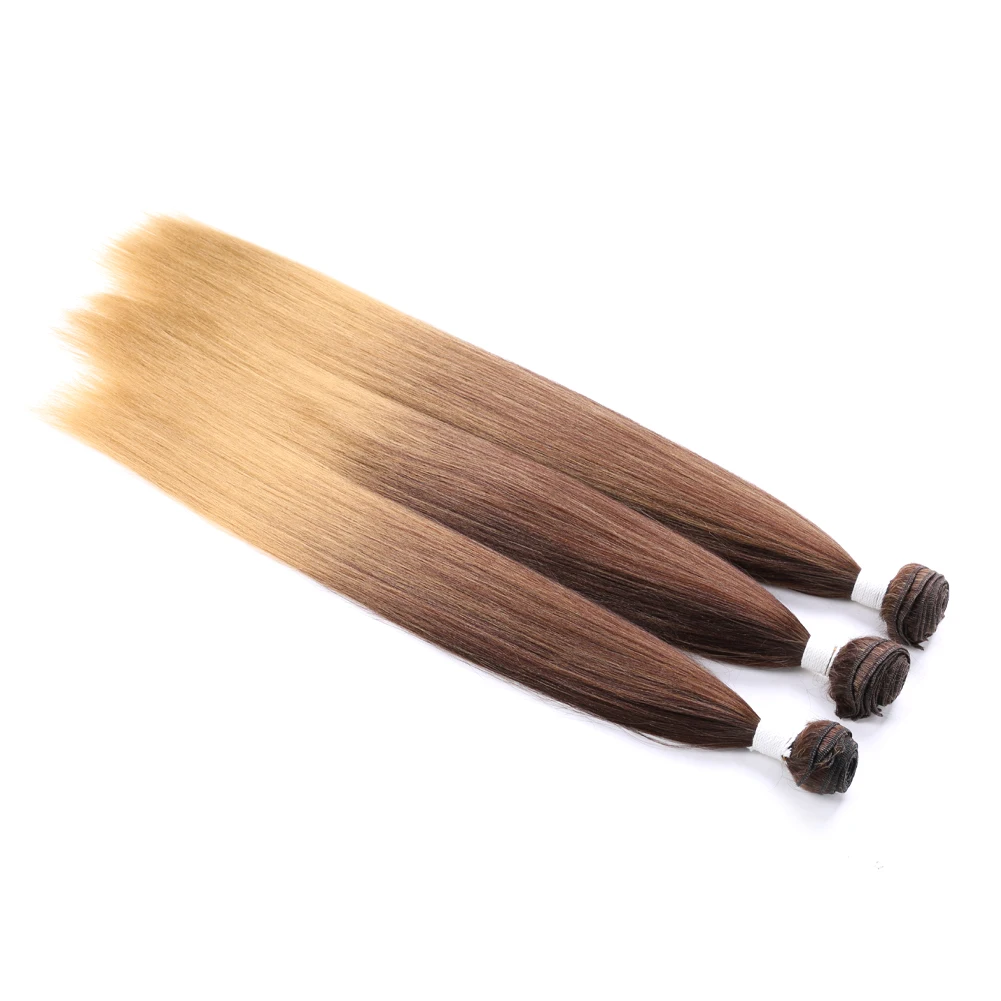 Синтетические Искусственные накладные волосы Yaki 22 24 26 дюймов для наращивания