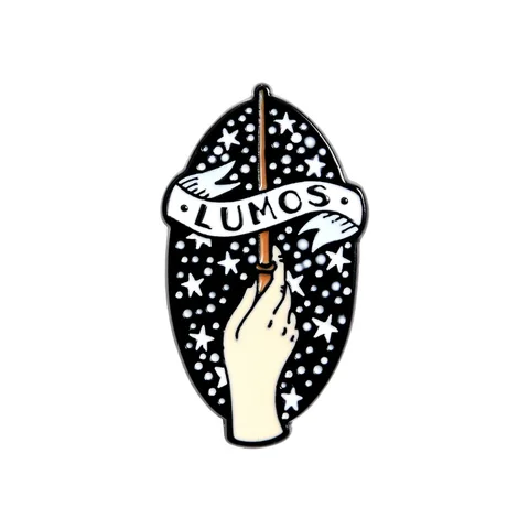 Металлическая брошь Black Series