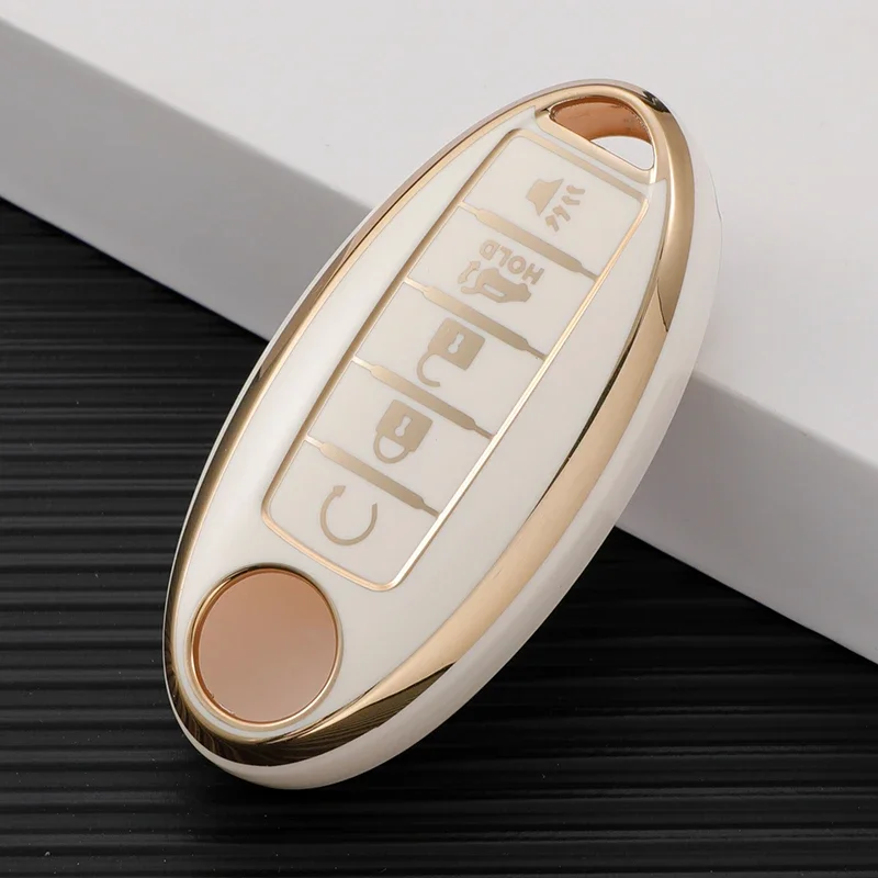 Чехол для ключей Nissan Rouge Maxima Altima Sentra Murano Qashqai чехол брелок с 5 кнопками защита