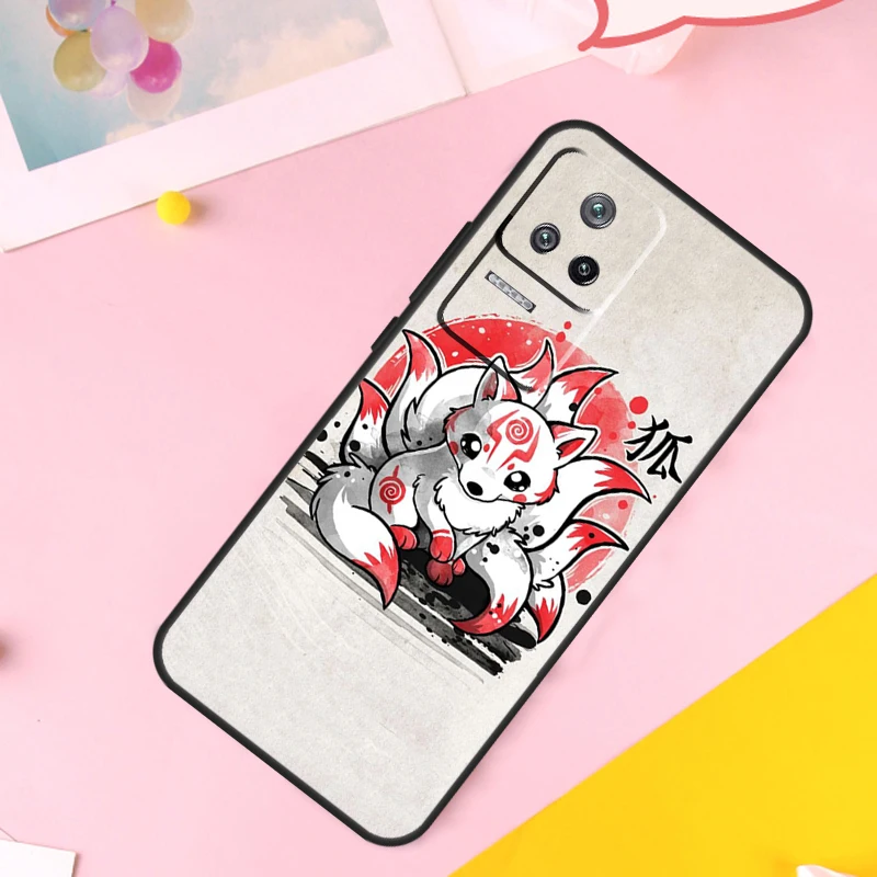 Фото Чехол Kitsune Fox Art для Xiaomi 15 14 Ultra 14T 13T 15T 17 Pro Max, POCO F8 Ultra F7 F5 F6 X5 X6 X7 X8 Pro №3