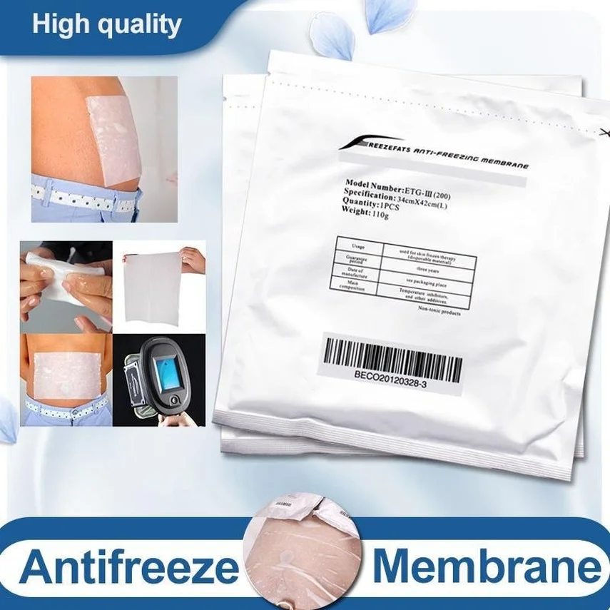 

Membrane For Cryolipolysis Fat Freezing Machine Weight Reduce Body Slimming Fat Freezing Machine With Singal Handle