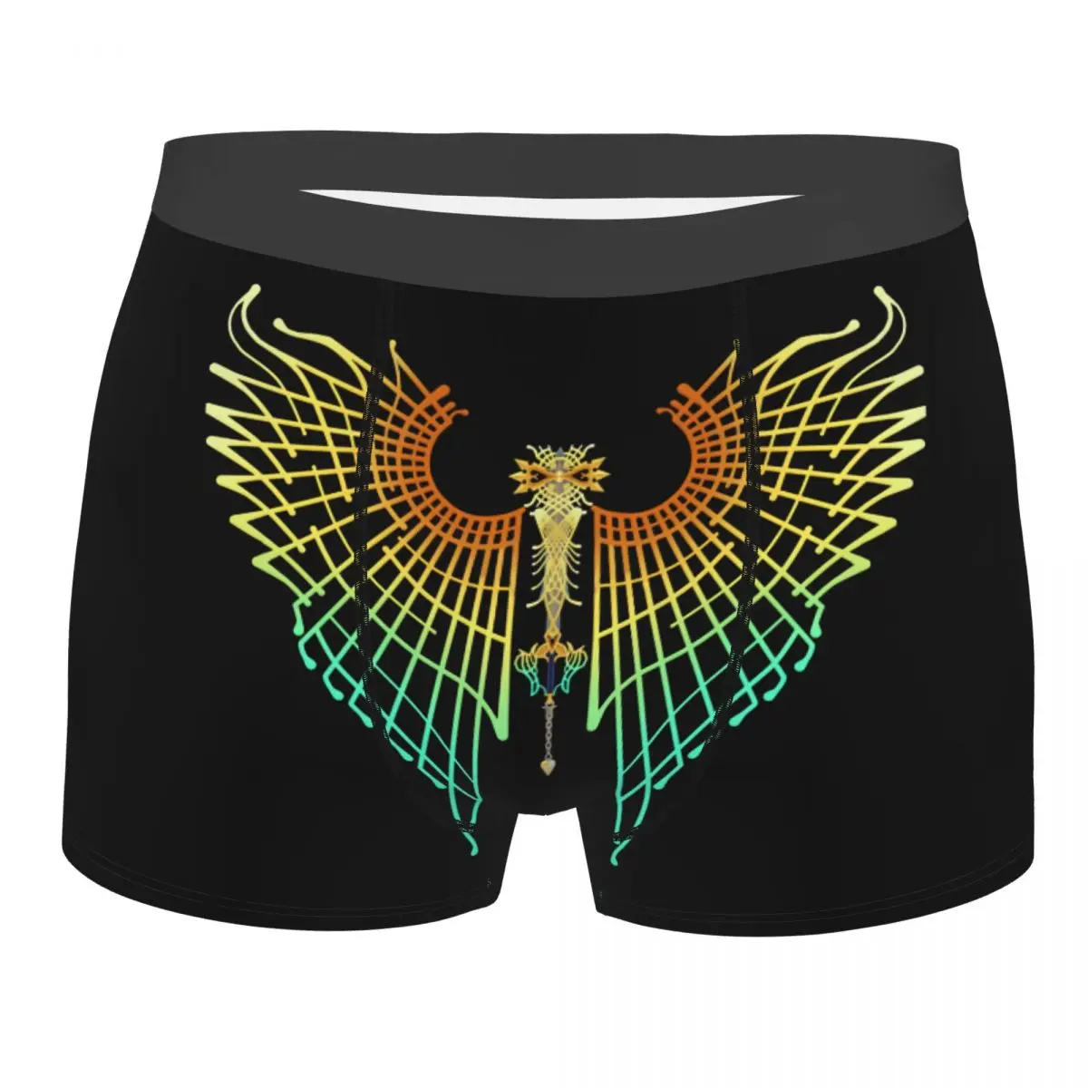 

Kingdom Hearts Ultima Weapon Wings Underpants Homme Panties Male Underwear Print Couple Sexy Set Calecon