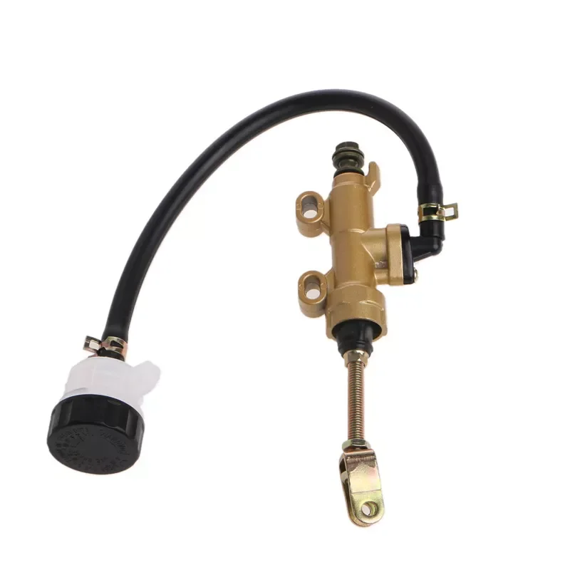 

Motorcycle Quad Dirt Bike Pit Rear Foot Brake Master Cylinder With Reservoir ATV
