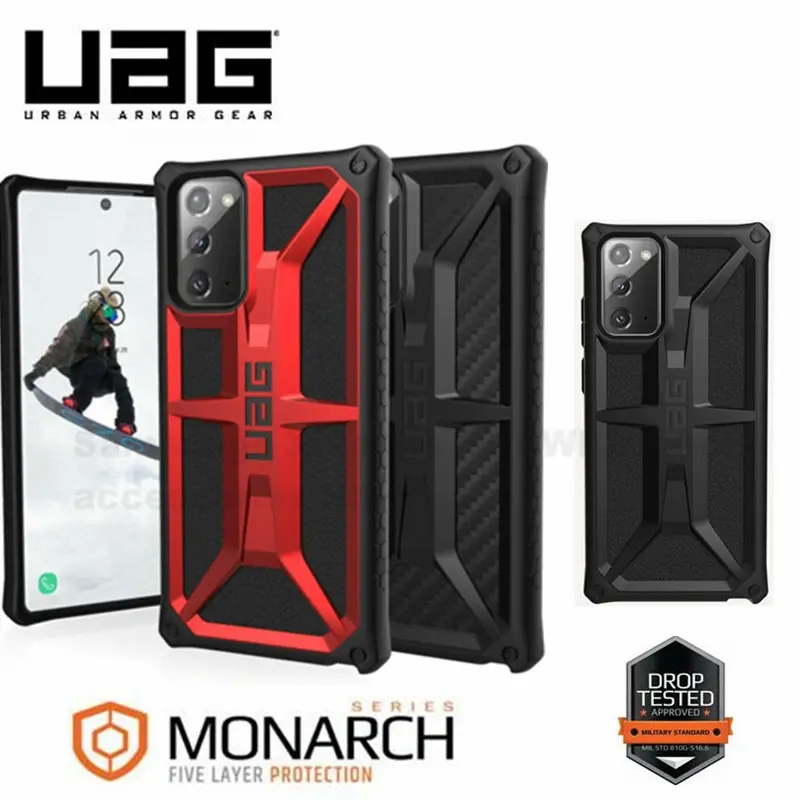 

UAG Urban Armor Gear Monarch Series Phone Case Military Spec Phone Case Cover For Samsung Galaxy NOTE 20 5G/NOTE 20 ULTRA 5G