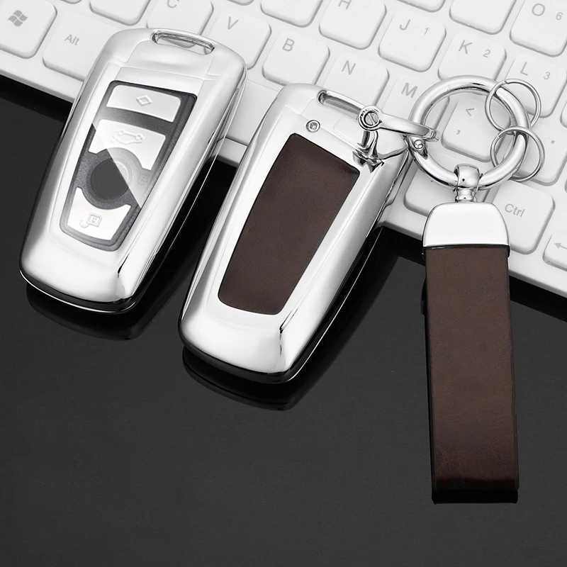 

Zinc Alloy Car Key Box Full Coverage Protection Case Suitable forBMW5 Series GT Older 1Series 535/525X3X4 320Li 7Series3 Series