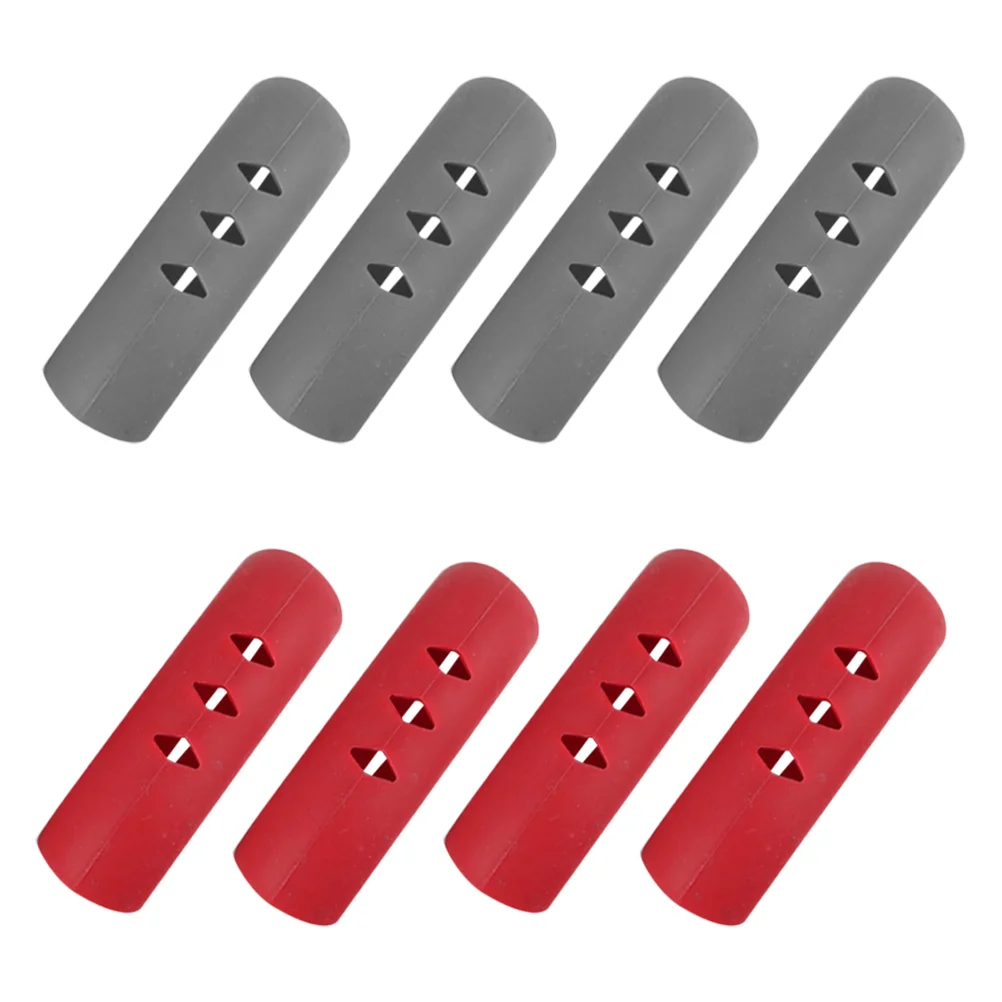 

Handle Pan Silicone Pot Holder Cover Covers Hot Grips Cookware Sleeve Accessories Griddle Rubber Potsassistfry Nonskillet