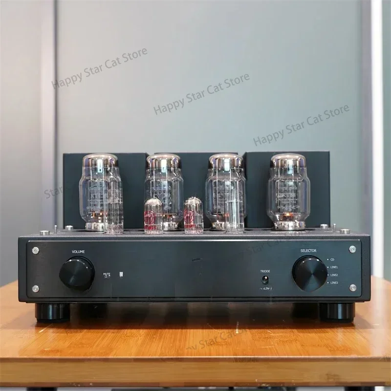 Фотомагнитный трубчатый усилитель встроенный KT88 * 4 нажимной вакуумный