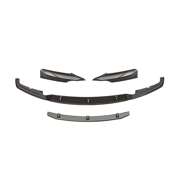 

For 3 Series front bumper lip F30 F35 carbon fiber mad double front lip