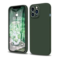 original liquid silicone phone case for iphone 12 13 11 pro max mini case official cover for iphone xr x xs max 7 8 plus 6 cases