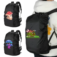 mushroom series school bags waterproof protective cover sports backpack travel bag portable rainproof pack case camping climbing