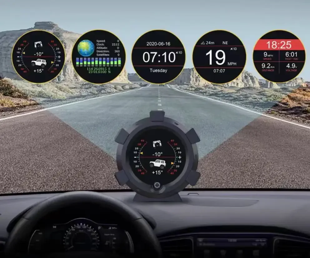 Многофункциональный GPS-транспортир Инклинометр с углом наклона и широтой
