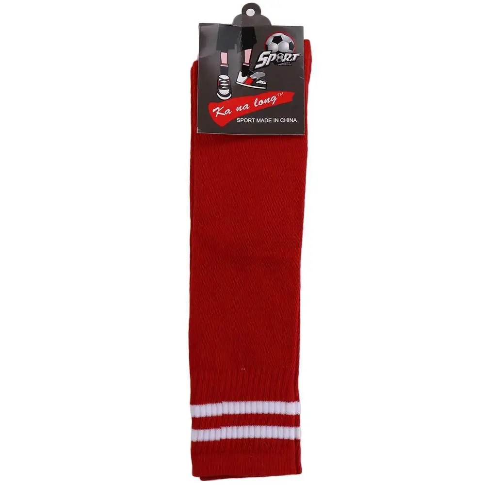 1 Pair Children Football Long Socks Cotton Spandex Kids Soccer Over Knee Socks Baseball Hockey Kids Sock Outdoor Sports Socks