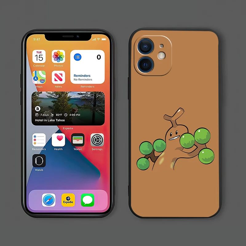 

Pokémon Bandai Anime Phone Case For Apple iPhone 11 12 13 Pro 12 13 Mini X XR XS Max SE 5 6 6s 7 8 Plus Silicone Cover