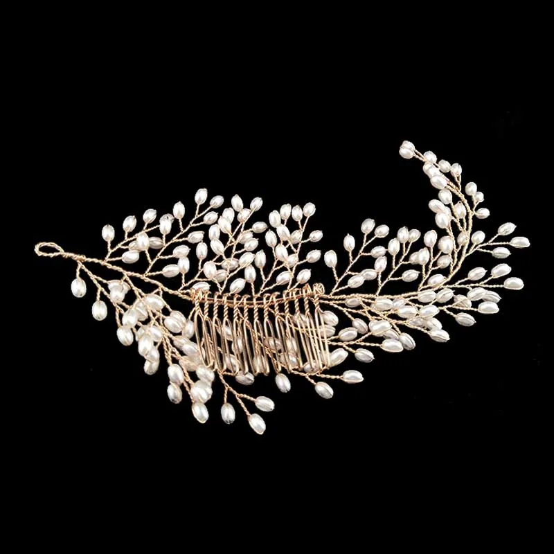 

Жемчужная расческа для волос ручной работы, свадебные аксессуары для волос, Женские аксессуары для волос для девочек, женщин, мамы, девушки ...