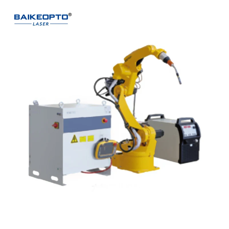 

Baikeopto 1KW 6 Axis Industrial Robot Arm Laser Welder Machine for Corner Welding