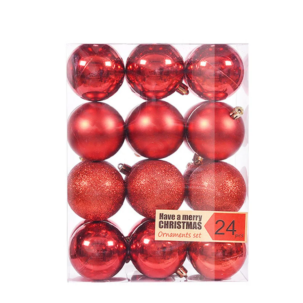 

Xmas Decoration Christmas Tree Balls Add Fun Baubles Durable Exquisite Hanging Pendant Holiday Atmosphere Lasting Use