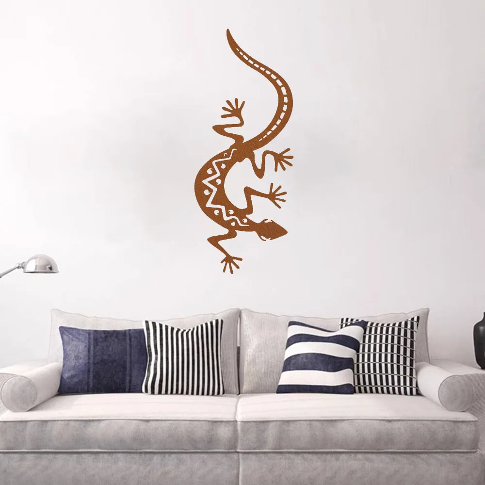 Очаровательный настенный декор в виде геккона 1 шт. — добавление с подвеской.