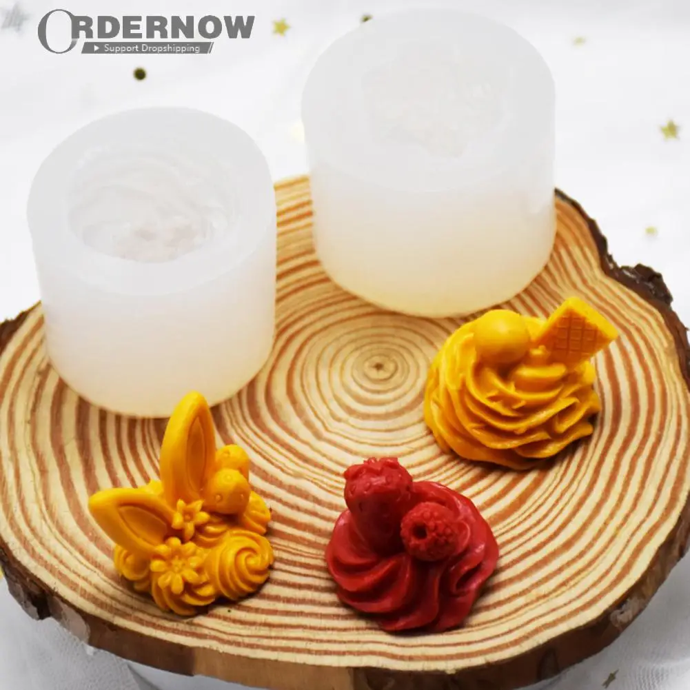

Scented Candle Mold DIY Wool shape Candle Silicone Casting Mold Handmade Candle Soap Making Wax Mold Handcraft Home Decoration