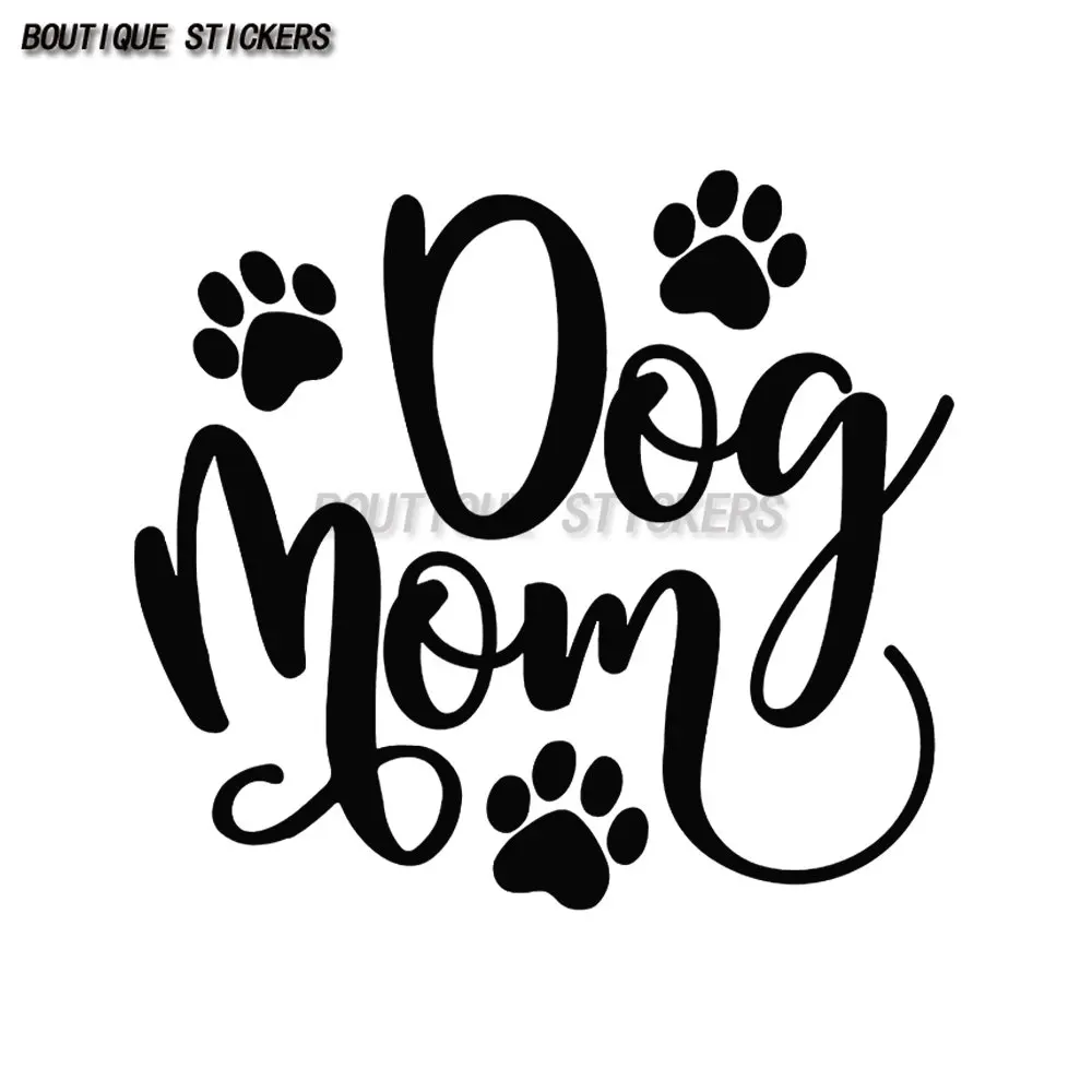 

Cute Paws Car Sticker Paw Logo Motorcycle Cartoon Dog Mother Sticker Motorcycle Cover Scratch Waterproof PVC Sticker