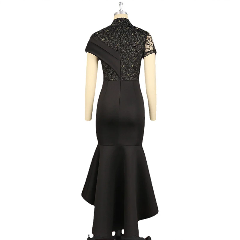 Рисунок 4 - Кружевное Элегантное Черное вечернее