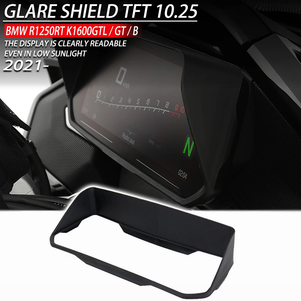 

K1600GTL K1600GT K1600B 2022- Motorcycle Accessories Sun Visor Instrument Hat Meter Cover Guard Protector For BMW R1250RT 2021-