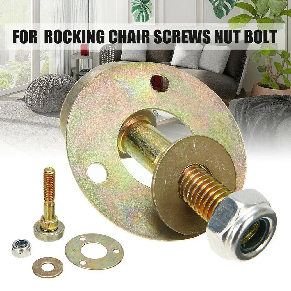 

1 Set Rocking Chair Bearing Connecting Fittings Furniture Bolt Screws Chairs Nuts Furniture Furniture Accessories Kits Conn D0b0
