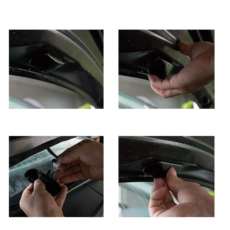 Форсунка омывателя лобового стекла L &amp R 8T0955987C / 8T0955988C для Audi A4 B8 2007-2011