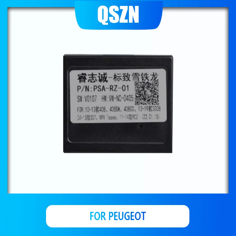 

QSZN Car Radio Canbus Box Adaptor PSA-RZ-01 For CITROEN MPV TEPEE 307SW 408 408SW 408CC 3008 16 PIN Power cable Android 2 Din