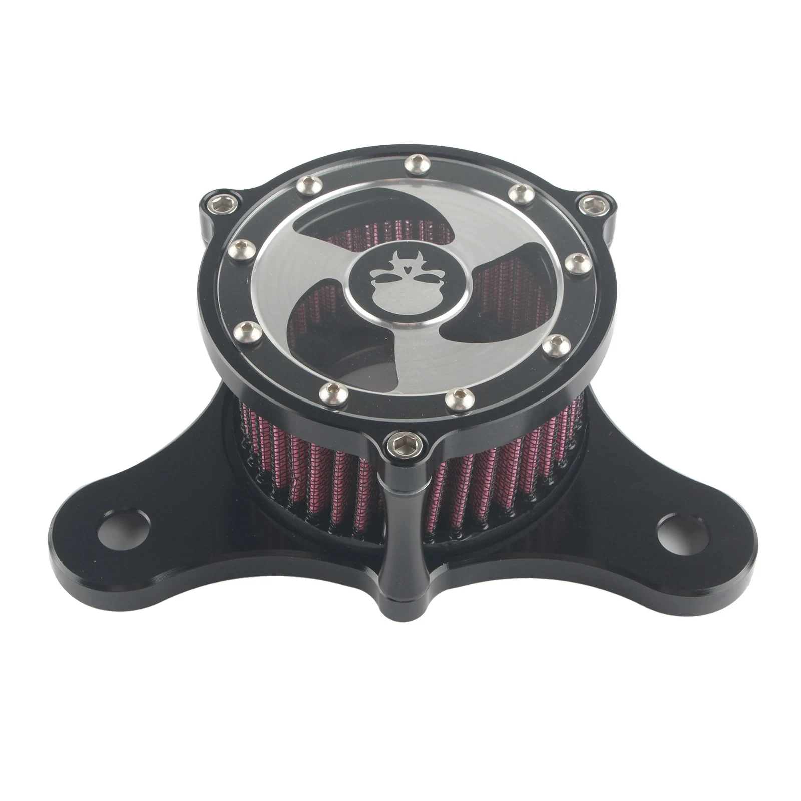 Комплект системы впускного фильтра воздухоочистителя мотоцикла для Harley Dyna FXDLS