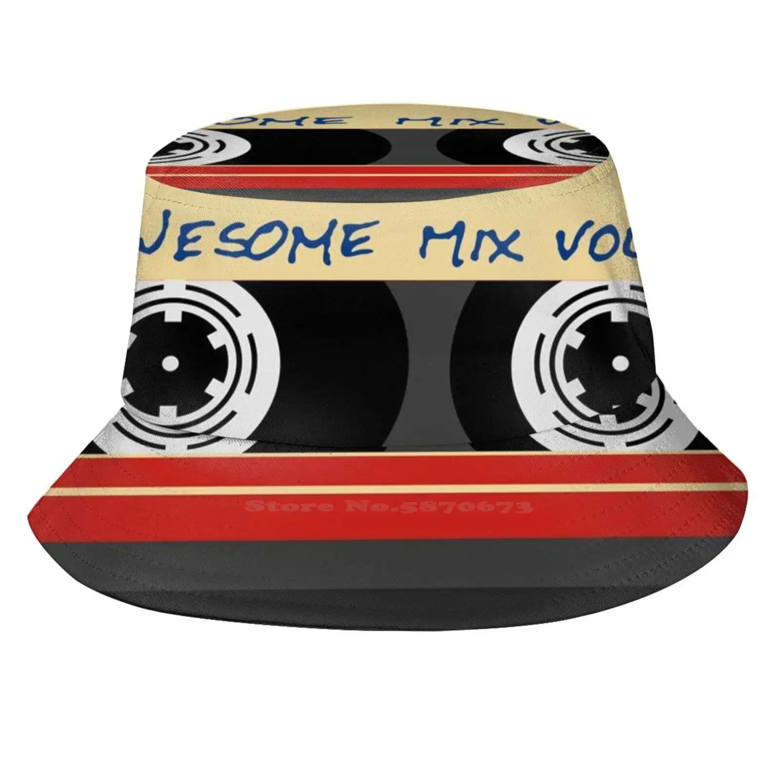 

Потрясающе, Mixtape Vol 2, кассета, ретро, женские мужские шляпы рыбака Панамы Потрясающие Mixtape 60S 70S 80S кассета ретро