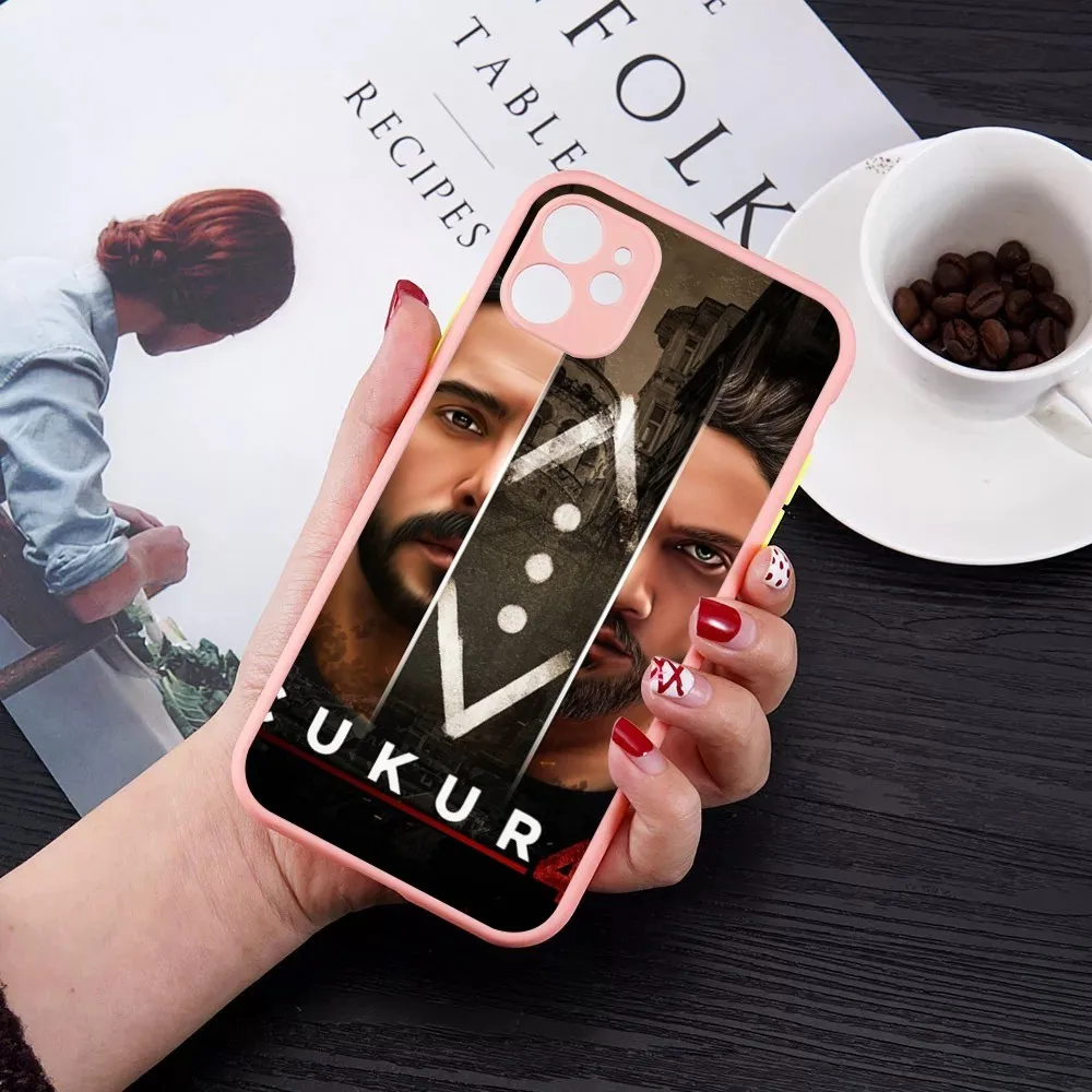 Чехол для телефона с турецким чехлом Cukur Show TV iPhone 14 X XR XS 7 8 Plus 11 12 13 pro MAX матовый