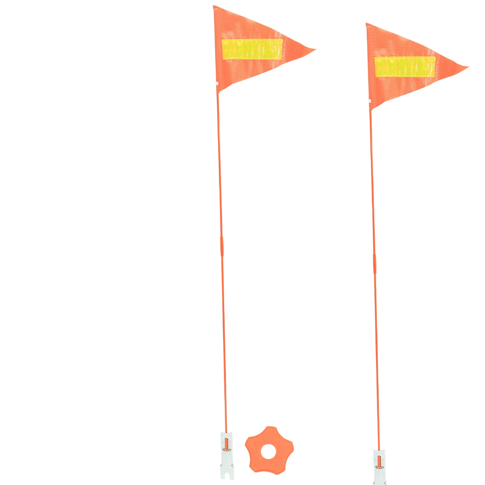 

Reflective Pennant Bike Portable Bike Flag Pole Bike Kids Advertising Flag Pvc Bicycles Child