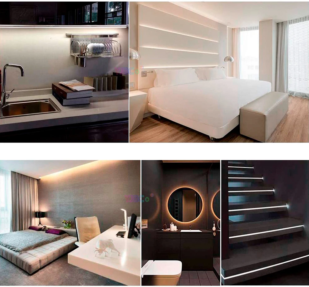 Гибкая светодиодная лента 5 м белый/теплый белый/естественный