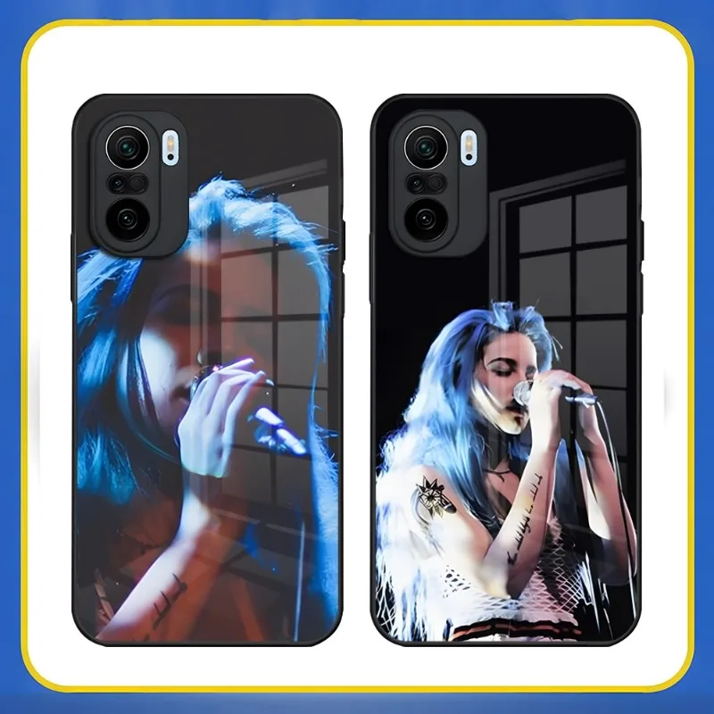 Чехол для телефона Singer Halsey закаленное стекло Xiaomi 11T 10 10T 11i Redmi Note 11 9T 9 8 9A 11S Pro Poco F3